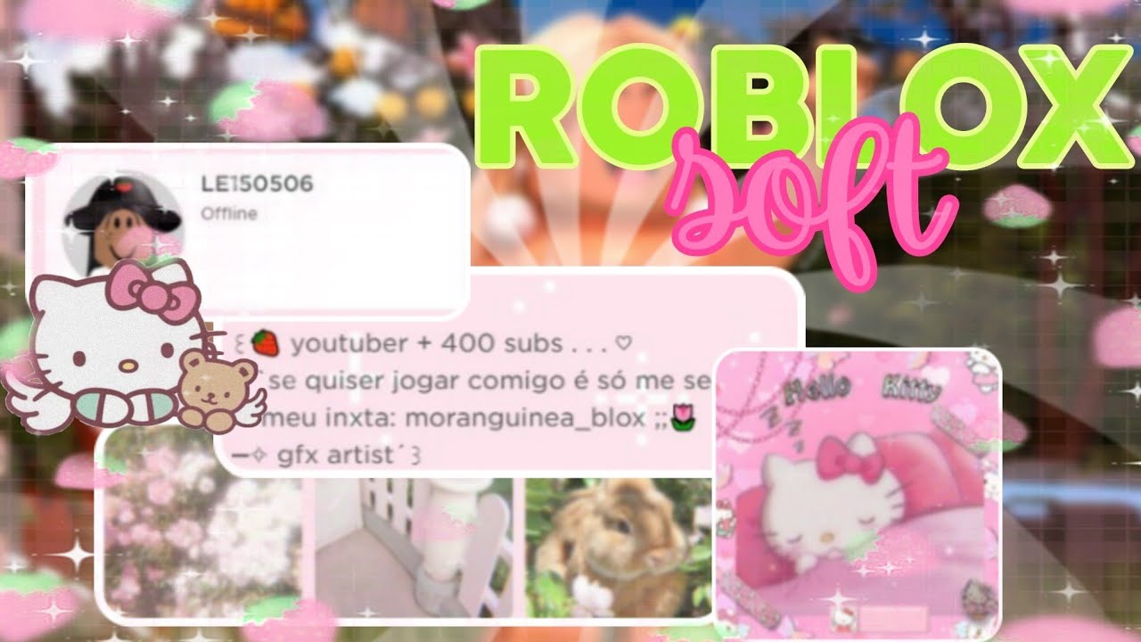 DE GRAÇA* IDEIAS DE SKINS SOFT AESTHETIC E GÓTICA NO ROBLOX !! DE GRAÇA !!  PARA MENINAS E MENINOS !! 