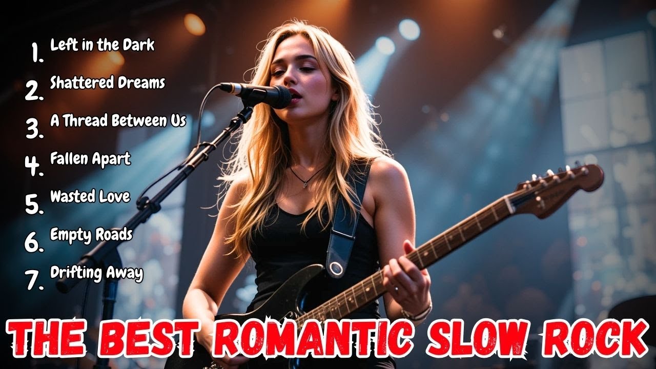 Лучшая романтическая медленная рок баллада - потраченная впустую любовь успокаивающие рок -баллады