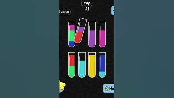 Water Color sort | Level 21 | Episode 21 #shorts #viralshorts #technicalgaming