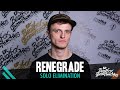 Renegrade | Solo Elimination | 2019 UK Beatbox Championships