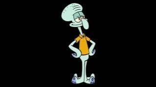Squidward Walking Very Slowly and Then Very Quickly