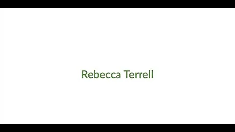 A Tribute to Rebecca Terrell