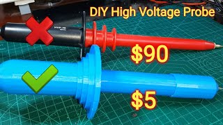 DIY High Voltage Probe / HV Probe Explained