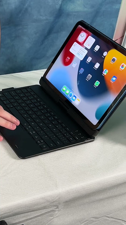 TYPECASE Flexbook Touch iPad Keyboard Case Unboxing, Setup