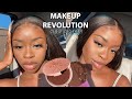 THE $12 "BRONZER" EVERY DARK SKIN GIRL NEEDS! | Trying New Makeup Revolution Glow Bronzer