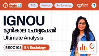 BSOC 108 Economic Sociology | BA Sociology | IGNOU PYQ Analysis | Kerala's No.1 IGNOU Coaching