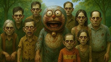Doraemon Anime All Characters In 🧟 Zombie Version 😱 | Doraemon. Nobita. Zombie. Zombies 