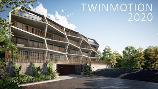 TWINMOTION 2020 RENDER TUTORIAL#2 Realistic House In The Forest