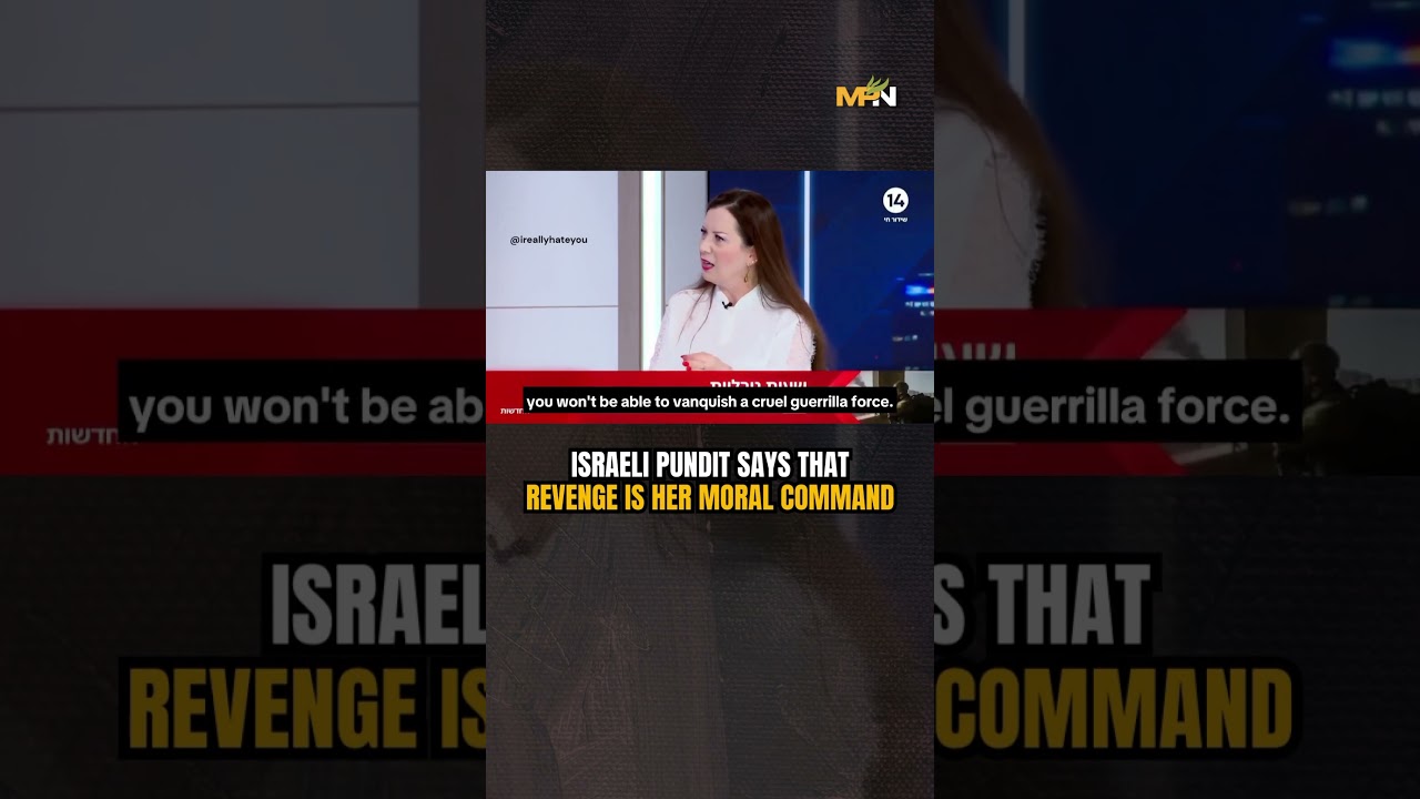 “Blot out the memory of Amalek,” says an Israeli pundit of Gaza