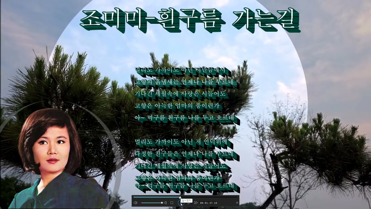 흰구름 가는곳_조미미