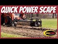 Quick Power Scape™ Soil Conditioner Overview, Yard Prep, Drive-way Maintenance, Land Leveling