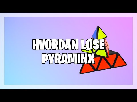 Video: Hvordan Løse En Rubiks Kube I Form Av En Pyramide