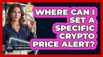 Where Can I Set A Specific Crypto Price Alert?