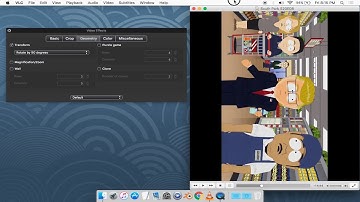 How to Rotate/Flip a video in vlc player