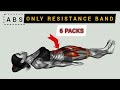 Abs exercises with Resistance Band || Get abs with these exercises(workout)
