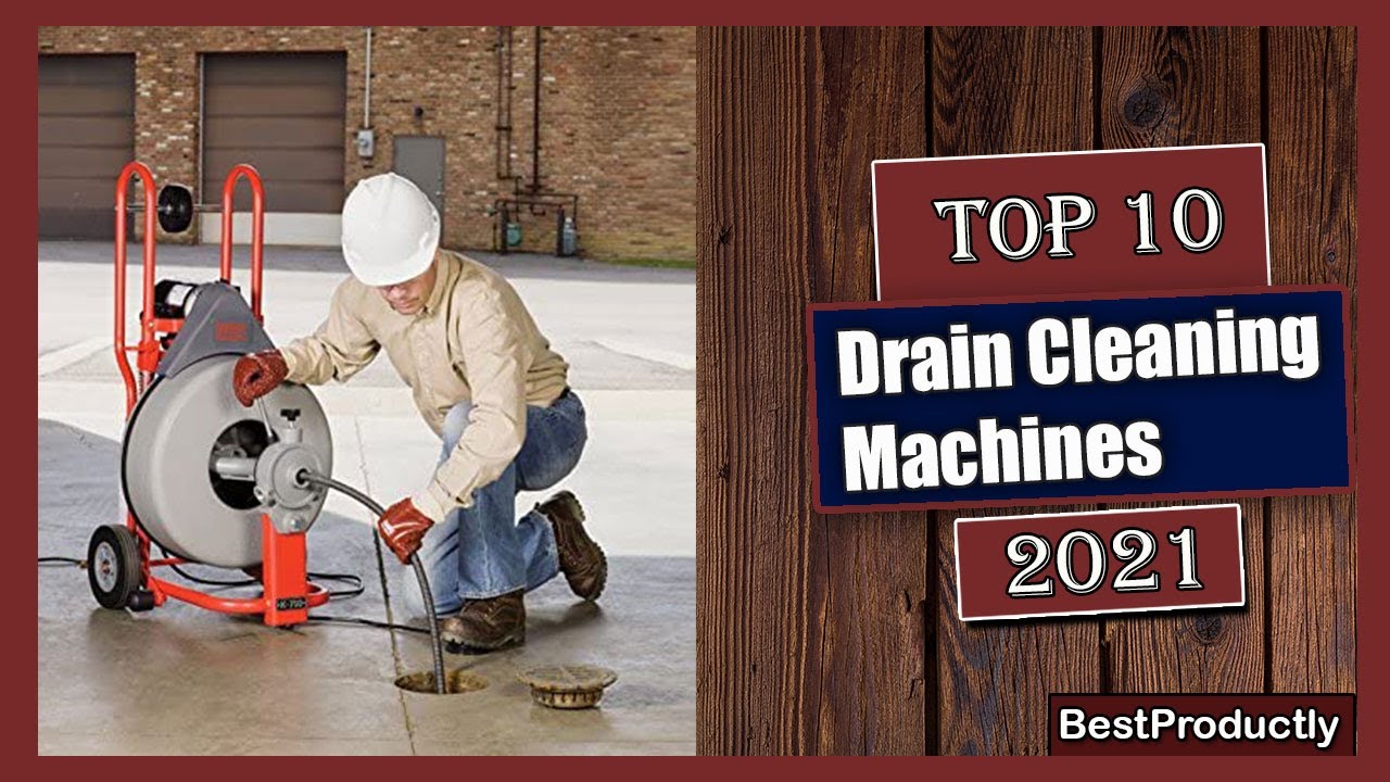 10 Best Drain Cleaning Machines New Model 2021 YouTube