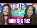 RUN BTS - 102 БТС ГОТОВЯТ Чонгук, Ви и Джин РЕАКЦИЯ