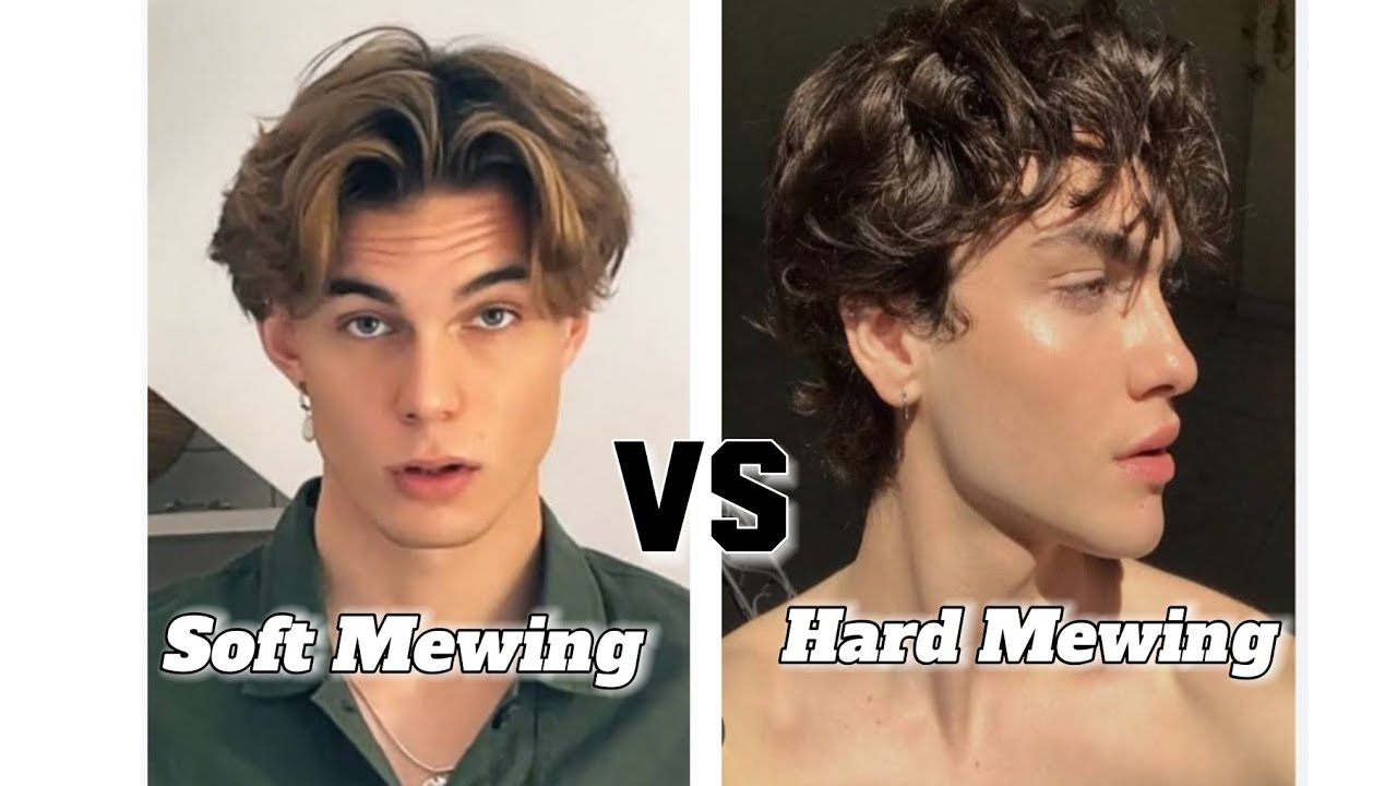 SOFT MEWING Vs HARD MEWING | Correct Way For Sharp Jawline - YouTube