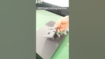 XPE Foam Board Sheet Flatbed Digital CNC Cutter Machine