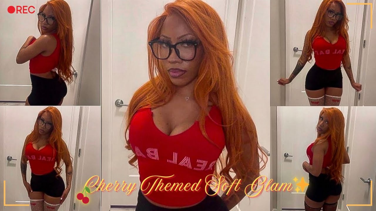 Let's Play Dress Up!! 👠✨ | Fashion Nova/Shein Cherry Inspired Outfit + Bold Wing Liner Soft Glam 🍒