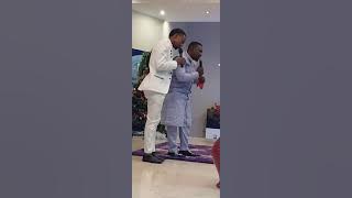 Bishop Gcina Masuku with Reverend Scelimpilo Zwane