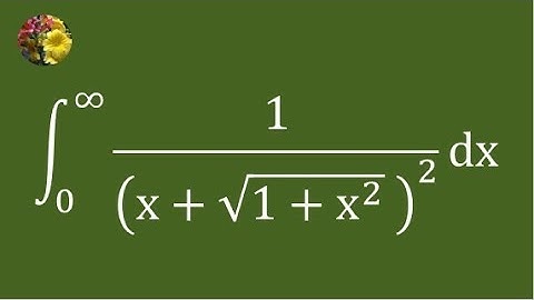 Solving improper integral using standard techniques