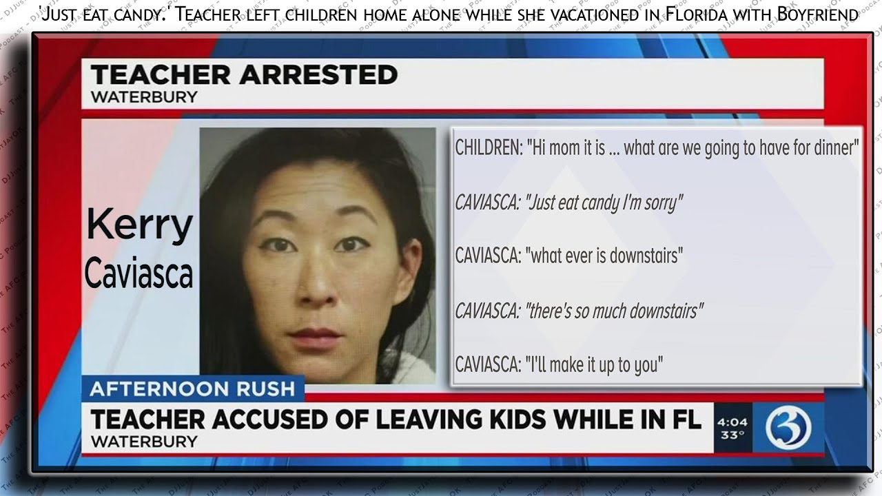 🔂 Teacher/Mother Arrested 😲 Left Children Home Alone & Went to Florida ...