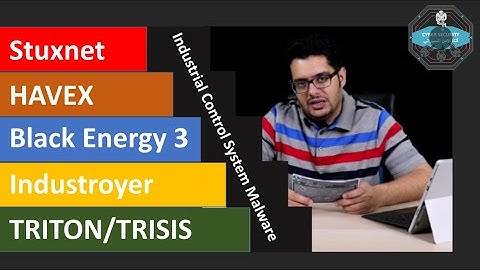 most dangerous ICS Malware (in Arabic) - Top5 - اخطر 5 برمجيات خبيثة استهدفت الأنظمة الصناعية