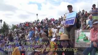 Delaware Riverkeeper Network video "Don't Frack New York" rally participants.m4v