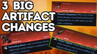 Major Artifact Changes for Season 5 - New World