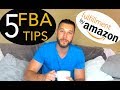 5 Amazon FBA Tips 2019 Before You Start 👀👂🏽