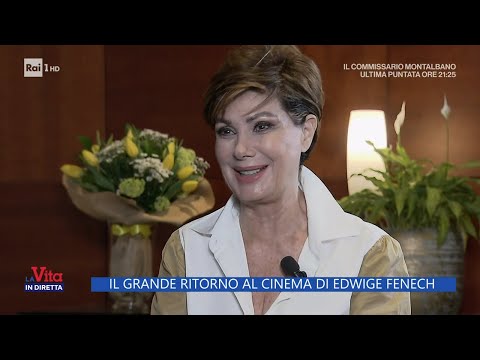 Il grande ritorno al cinema di Edwige Fenech - La Vita in diretta - 01/05/2023