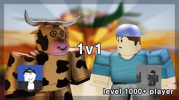 1v1 with level 1000+ player (Nafi) | Arsenal