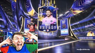 TOTY MESSI IN A PACK!!! (1st IN THE WORLD) - EA FC 24