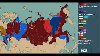 SECOND RUSSIAN CIVIL WAR and BREAKUP OF RUSSIA  alternate scenario