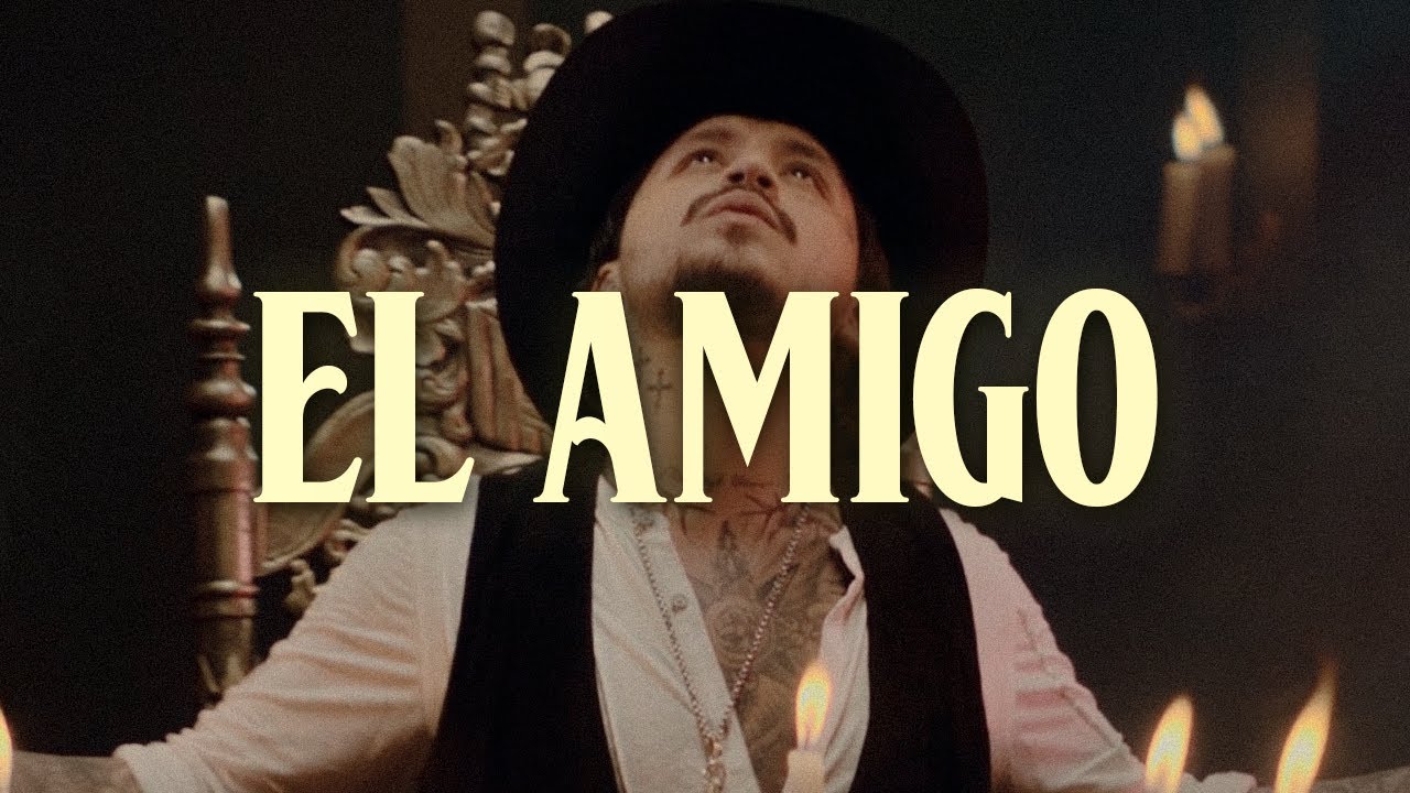 Christian Nodal - El Amigo (Letra)