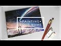 Your Name | Acrylic Painting Time Lapse