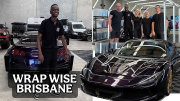 “A Day Inside The Coolest Wrapping Shop”