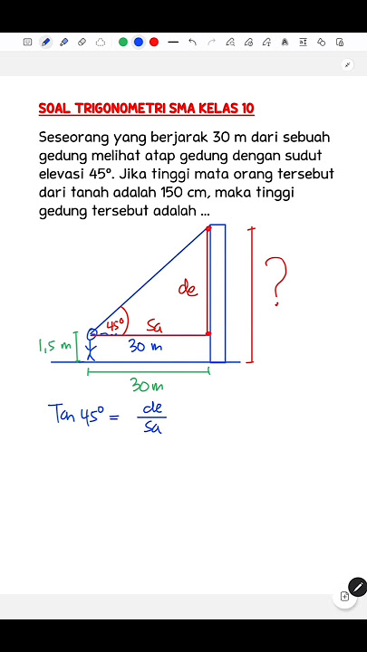 Soal Cerita Trigonometri #trigonometry #trigonometri #math #mathematics #mtk #matematika #shortvideo