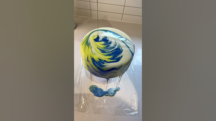 Mirror Glazing French Entremets