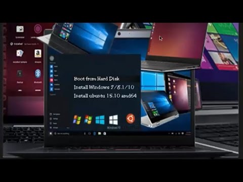 create multiboot usb flash drive windows 7, windows 8.1, windows 10 and ubuntu