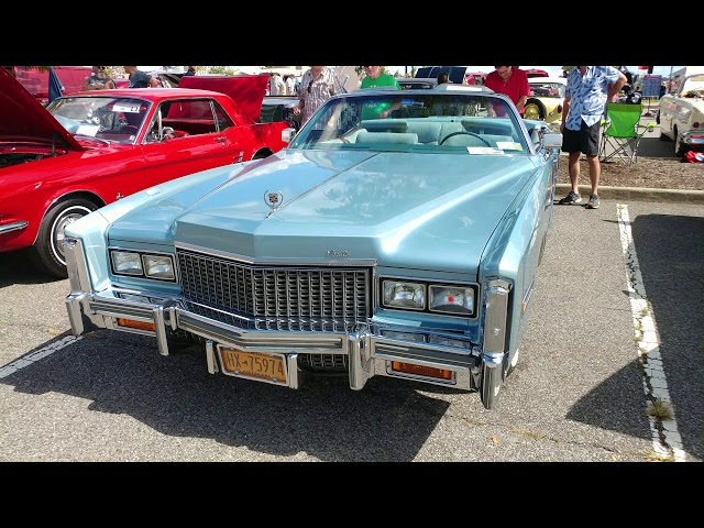 1976 INNSBRUCK BLUE POLY CADILLAC ELDORADO CONVERTIBLE 27K MILES