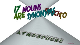 Career Overview atmosphere - 18 nouns which are synonym of atmosphere (sentence examples)