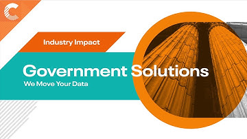 Industry Impact | Move your data in the public sector