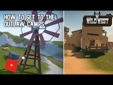 roblox wild west outlaw camp locations