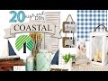 20 Coastal Farmhouse DIYs | High End Dollar Tree DIYs |