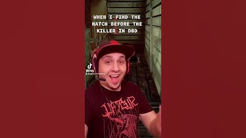 When You Find The Hatch Before The Killer - DBD Clips
