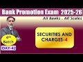 BANK PROMOTION EXAM 2025-26 :  Securities and Charges-4 24.01.26 (6.30am) #nstoor