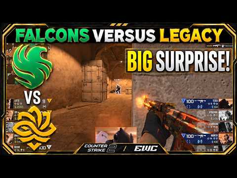 MAJOR OUT? - Falcons vs Legacy - HISTORIC ELIMINATION MATCH | HIGHLIGHTS EWC 2026 CS2 #falcons