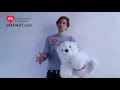 VIAHART 3 Foot Polar Bear Big Stuffed Animal Plush | Polly the Polar Bear | Video Review